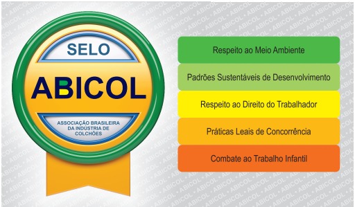 Selo de qualidade da ABICOL e as boas práticas recomendadas pela entidade.