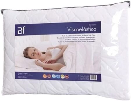 Travesseiro Premium Viscoelástico da BF Colchões