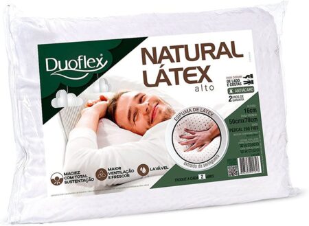 Travesseiro Natural Látex, Duoflex